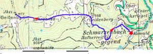Geißenberg-Karte